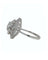 Bague 53 Bague en or blanc 18 ct avec diamants ronds et baguette 58 Facettes BRI094