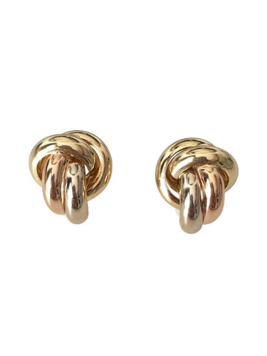 Boucles d'oreilles Boucles d'oreilles nœud en or 18K 58 Facettes 272