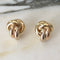Boucles d'oreilles Boucles d'oreilles nœud en or 18K 58 Facettes 272