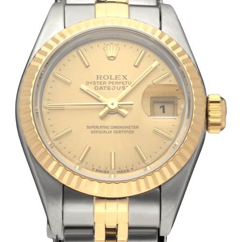 Montre Rolex - Montre Lady-Datejust 69173 en or et acier 58 Facettes ROL/LDJ/668