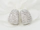 Boucles d'oreilles Boucles d'oreilles pavées en or blanc et diamants 58 Facettes 33113