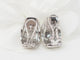 Boucles d'oreilles Boucles d'oreilles pavées en or blanc et diamants 58 Facettes 33113