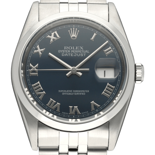 Montre Rolex - Montre Datejust 16200 en acier 58 Facettes ROL/DJ1/1429