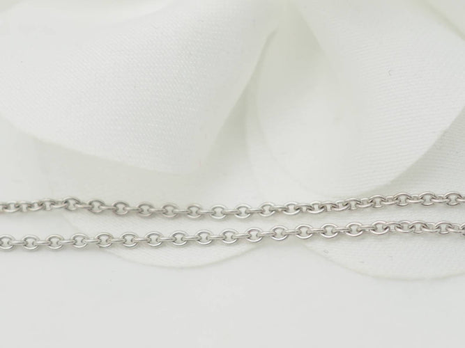 Collier Collier solitaire en or blanc et diamant 0,70 ct 58 Facettes 31878