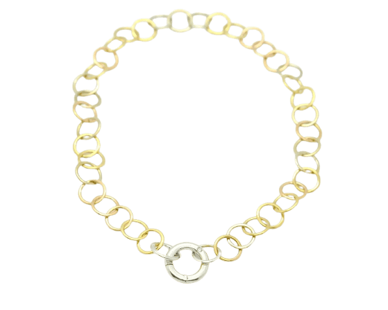 Collier Pomellato Lucciole - Collier en or trois couleurs 750 et diamant 58 Facettes 154C21_M