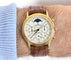 Montre Jaeger-LeCoultre Odysseus - Montre chronographe phase de lune en or 18 carats 58 Facettes JLC-500