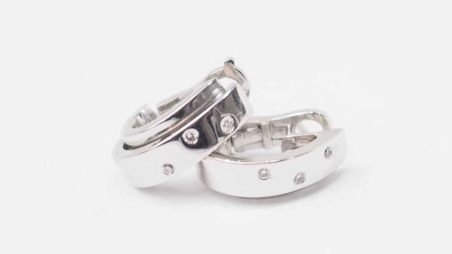 Boucles d'oreilles Piaget Possession - Boucles d'oreilles en or 18 kt et diamants 58 Facettes 32841