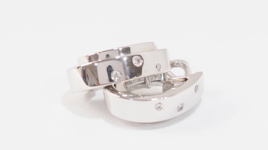 Boucles d'oreilles Piaget Possession - Boucles d'oreilles en or 18 kt et diamants 58 Facettes 32841