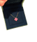 Collier Van Cleef & Arpels Vintage Alhambra - Collier en or rose, diamant et rhodonite 58 Facettes jnci68