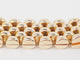 Bracelet Bracelet maille grain de riz en or rose 58 Facettes 33082