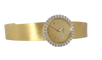 Chopard 810 - Hodinky ze žlutého 18karátového zlata a diamantů 