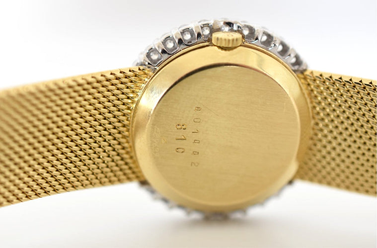 Montre Chopard - Montre en or jaune 18 carats et diamants 58 Facettes CHO-700