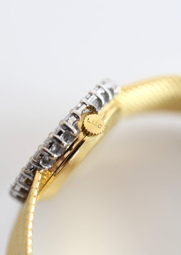Montre Chopard - Montre en or jaune 18 carats et diamants 58 Facettes CHO-700