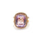 Bague 51 Bague Lilas en or rose 18k, améthyste et diamants 58 Facettes 259