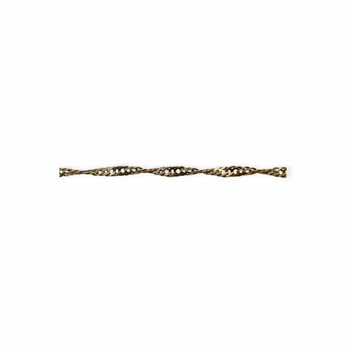 Collier Chaîne maille torsadée en or jaune 58 Facettes 330095980