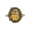 Bague 56 Bague en or jaune 750 et citrine 58 Facettes 330095614