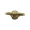 Bague 56 Bague en or jaune 750 et citrine 58 Facettes 330095614