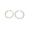 Boucles d'oreilles Créoles en or jaune 18K 58 Facettes 330093600