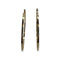 Boucles d'oreilles Créoles en or jaune 18K 58 Facettes 330093600