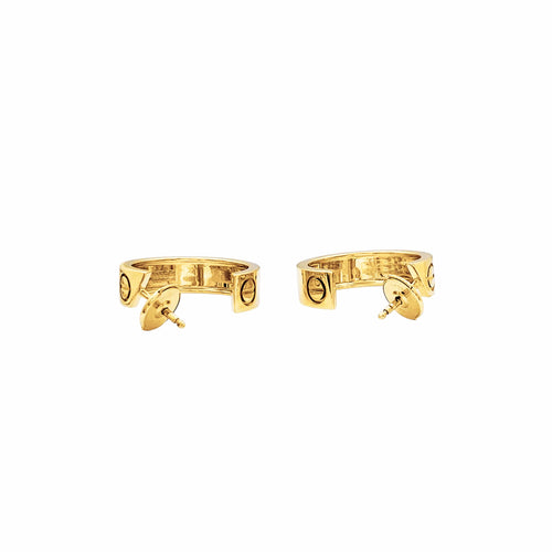 Boucles d'oreilles Cartier Love - Boucles d'oreilles en or jaune 58 Facettes 35721