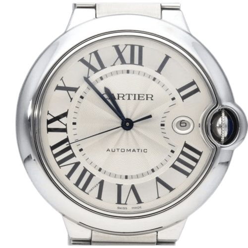 Montre Cartier Ballon Bleu - Montre 42 mm automatique en acier 58 Facettes MT45255