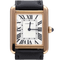 Cartier Tank Solo - Yellow gold and steel watch 