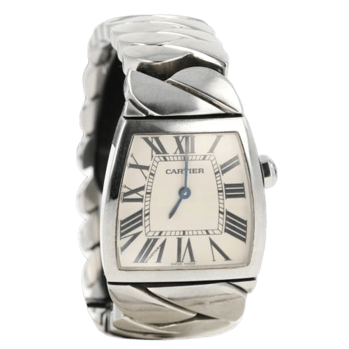 Montre Cartier La Dona - Montre en acier 58 Facettes MT46710