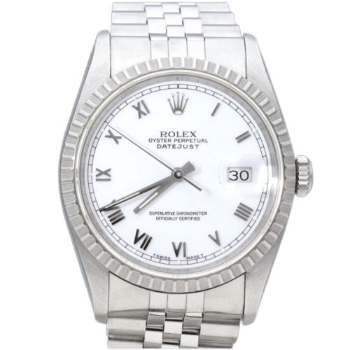 Montre Rolex Datejust - Montre 36 mm en acier 58 Facettes MT46956