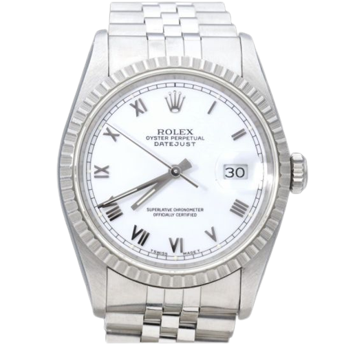 Rolex Datejust - 36 mm steel watch 