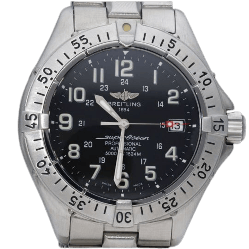 Montre Breitling Superocean - Montre en acier 58 Facettes MT46165