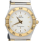 Omega Constellation - Women's watch in yellow gold and steel 