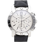 Bulgari - Steel chronograph watch 