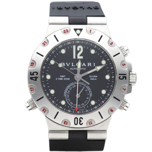 Bulgari Diagono Scuba GMT - Steel watch 