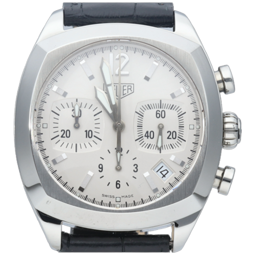 TAG Heuer Monza - Steel chronograph watch 