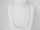 Collier Collier Arc en or rose et blanc 18 carats 58 Facettes F4646