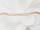 Collier Collier Arc en or rose et blanc 18 carats 58 Facettes F4646