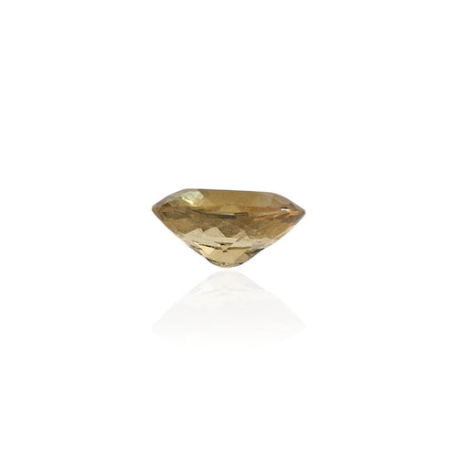 Pendentif Héliodore - Pierre ovale mixte du Brésil 1,40 ct 58 Facettes #24-111-BRHLDR