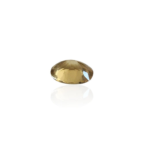 Pendentif Héliodore - Pierre ovale mixte du Brésil 1,40 ct 58 Facettes #24-111-BRHLDR