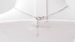 Collier Collier en or blanc 18 kt, citrine et diamants 58 Facettes 32805