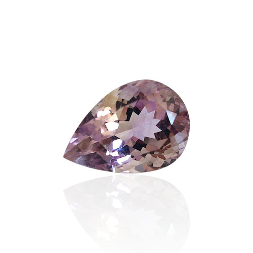 Pendentif Amétrine - Pierre poire mixte de Bolivie 10,22 ct 58 Facettes #24-118-AMCTPR