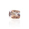 Pendentif Morganite - Pierre rectangle mixte du Brésil 2,00 ct 58 Facettes #24-117-BRMGRS