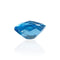 Pendentif Topaze London Blue - Pierre 6,295 ct taille Choval Bubble 58 Facettes #26-011-TPLBBZ