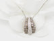 Collier Collier pendentif en or blanc et diamants 58 Facettes 29193