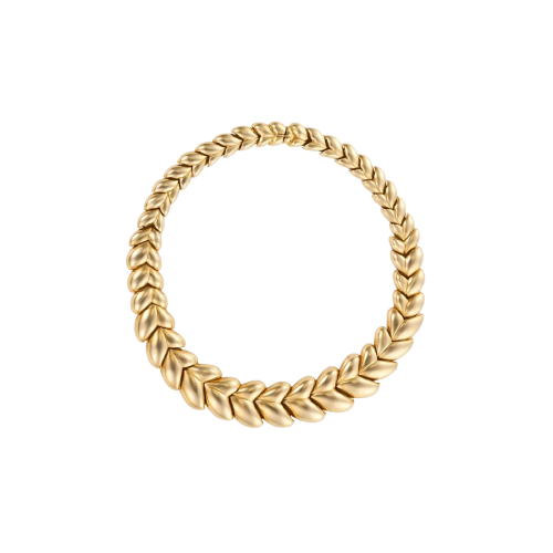 Tiffany & Co. - Collar de hojas en oro amarillo de 18K 