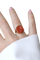 Antiker Ring mit Karneol-Intaglio aus Gelbgold 