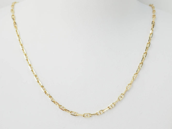 Collier Collier maille marine en or jaune 18 ct 58 Facettes 33380