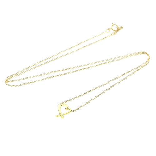 Collier Tiffany & Co. Paloma Picasso Loving Heart - Collier en or jaune 58 Facettes x9vs7p3ijk