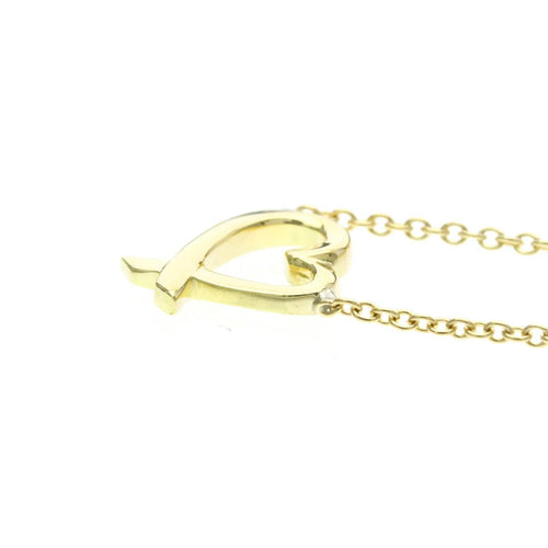 Collier Tiffany & Co. Paloma Picasso Loving Heart - Collier en or jaune 58 Facettes x9vs7p3ijk