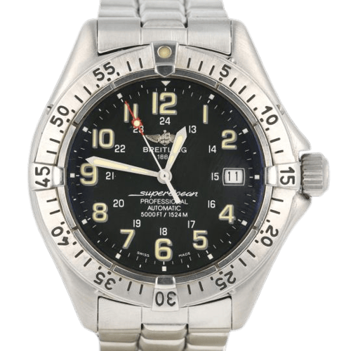 Montre Breitling Superocean - Montre 41 mm en acier 58 Facettes MT46154