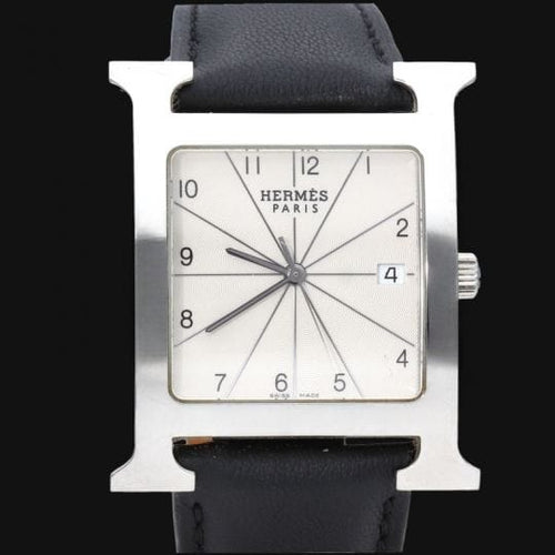 Montre Hermès Heure H - Montre en acier 58 Facettes MT46960